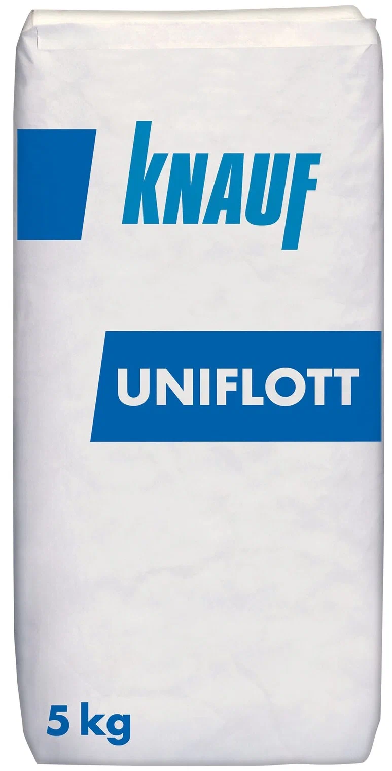 Шпаклевка гипсовая высокопрочная Knauf Унифлот 5 кг