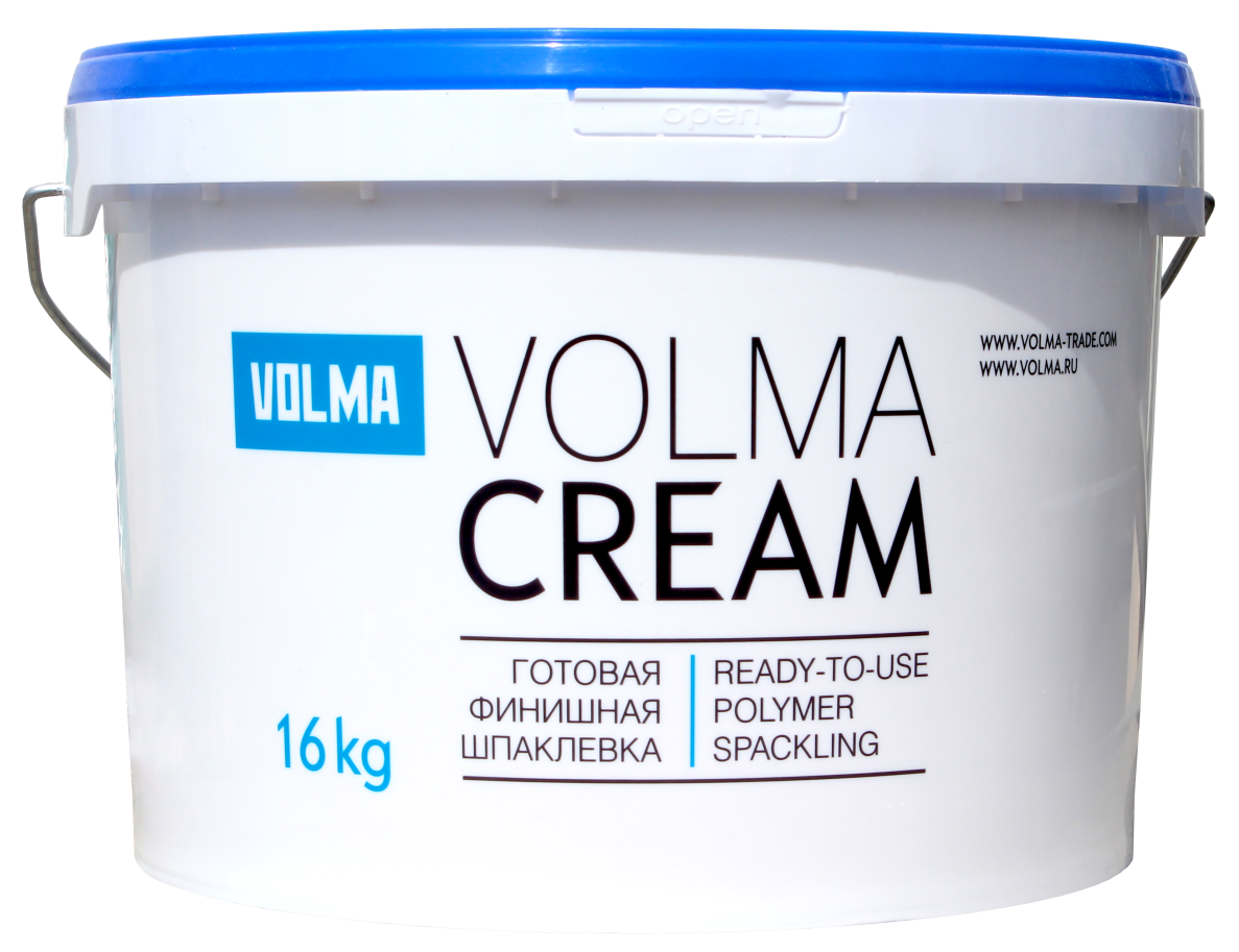 Шпатлевка готовая Волма Cream 16 кг