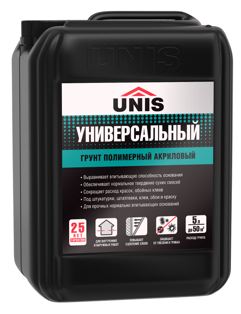 Грунтовка Unis универсальная 5 л