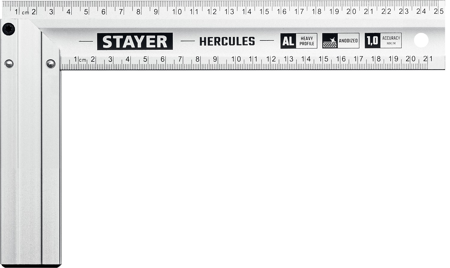 Угольник столярный жесткий 250 мм STAYER 3432-25