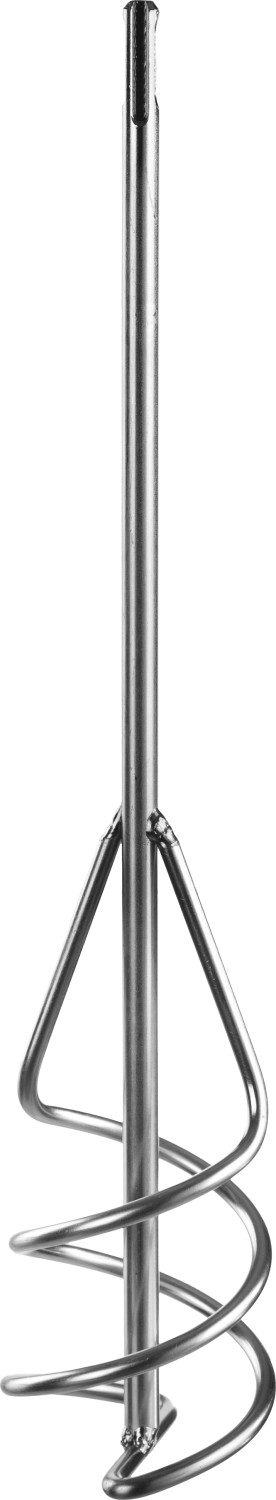 Миксер для песчано-гравийных смесей 80x400 мм SDS+ хвостовик Зубр 06037-08-40