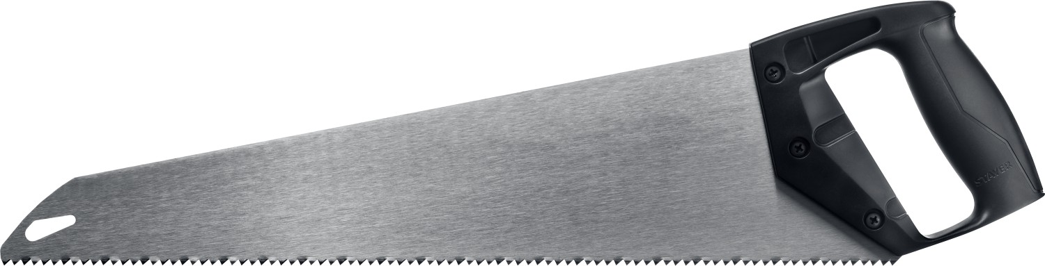 Ножовка ударопрочная (пила) TopCut 450 мм, 5 TPI, быстрый рез поперек волокон, для крупных и средних заготовок, STAYER 15061-45_z02
