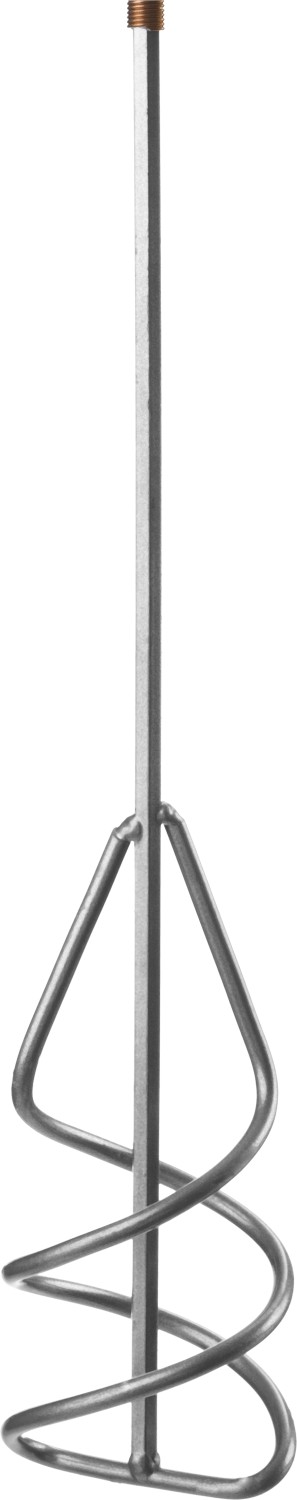 Миксер для песчано-гравийных смесей 80х400 мм шестигранный хвостовик Сибин 06048-08-40