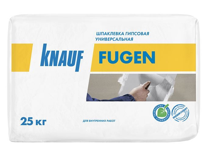 Шпаклевка гипсовая универсальная Кнауф Фуген 25 кг